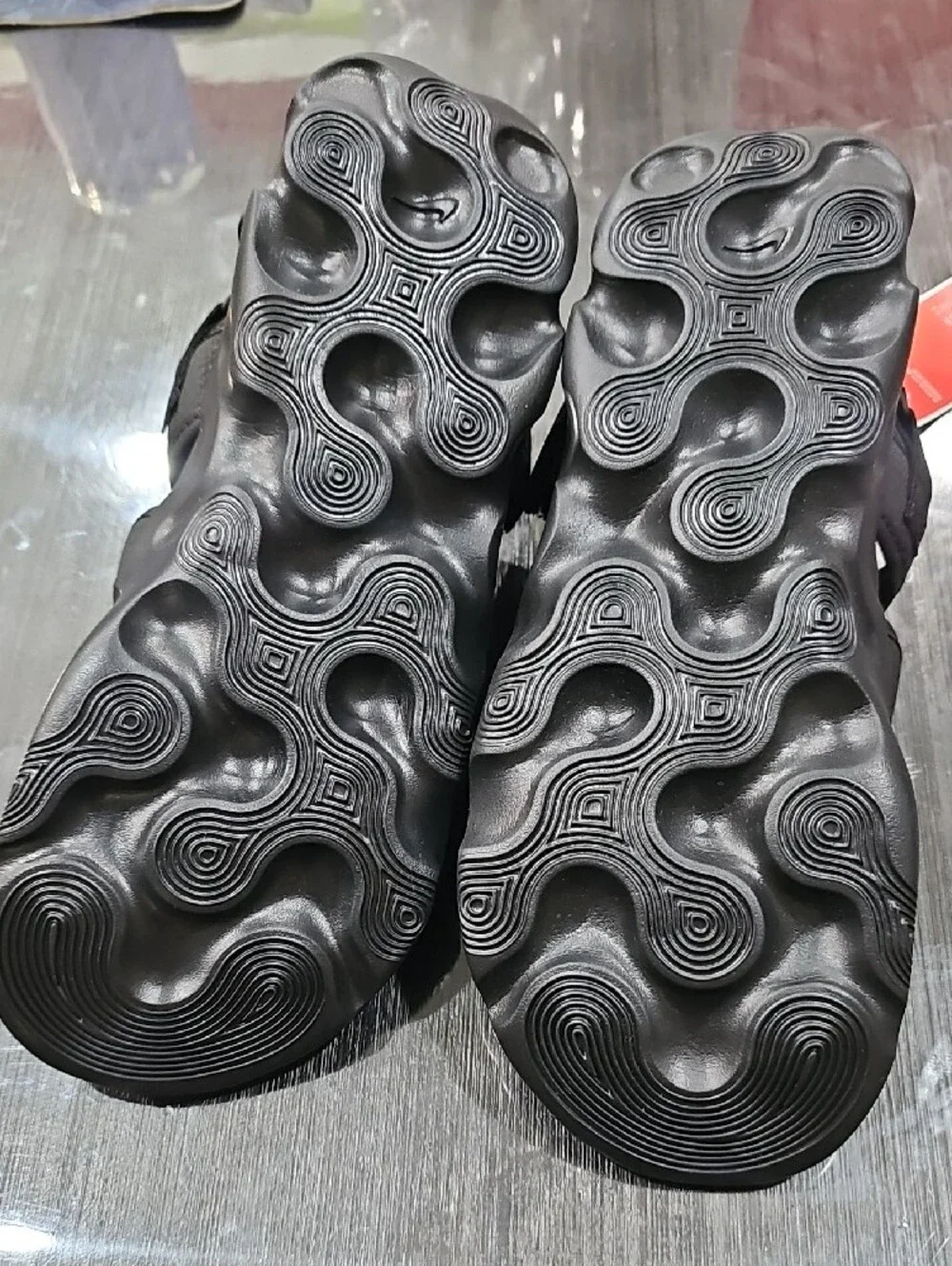 Nike Black Men’s Adjustable Strapped Slide Sandals
